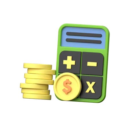 Budget-Calculation  3D Icon