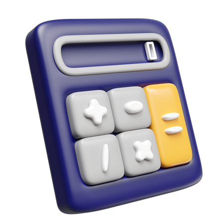 Budget Calculation  3D Icon