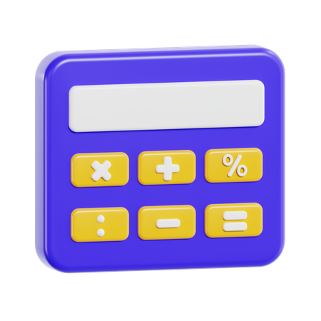 Budget Calculation  3D Icon