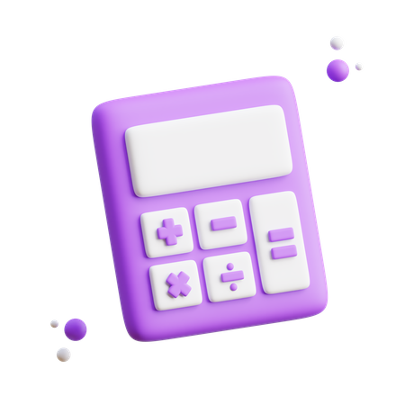 Budget Calculation  3D Icon