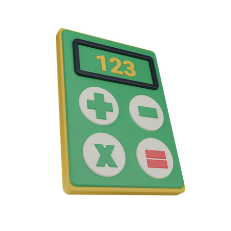 Budget Calculation 3D Icon