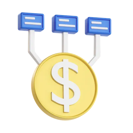 Budget Hierarchy  3D Icon
