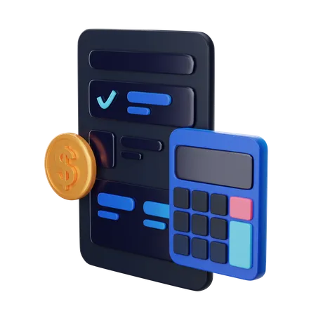 Budget marketing  3D Icon