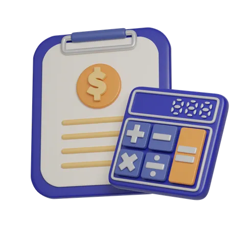 Budget Planning  3D Icon