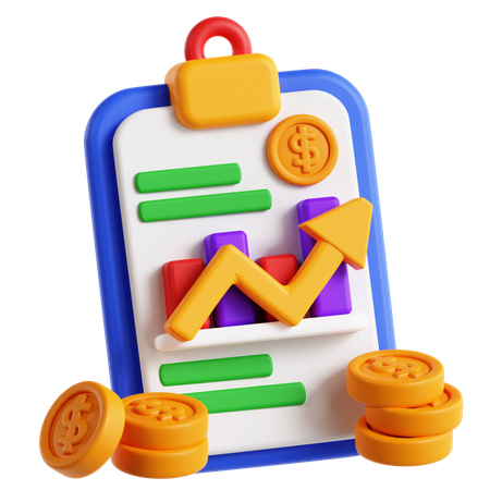 Budget Planning  3D Icon