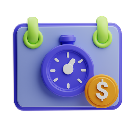 Budget Planning  3D Icon