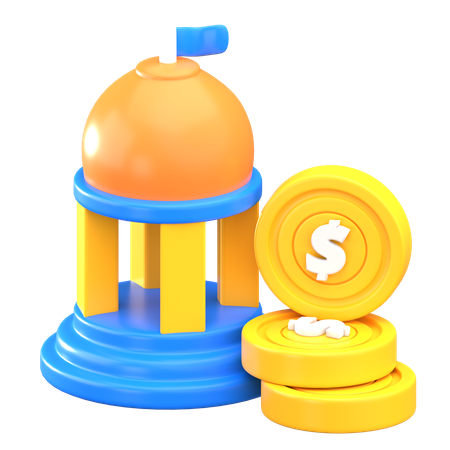 Budget politique  3D Icon