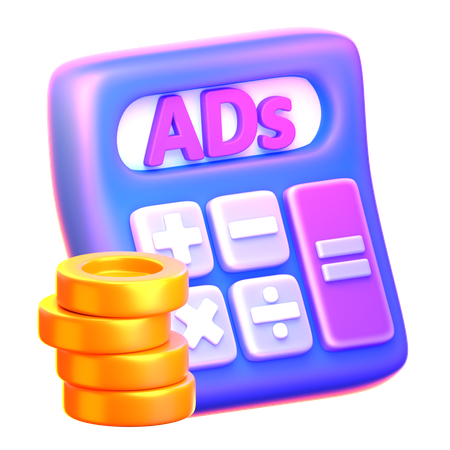 Budget publicitaire  3D Icon
