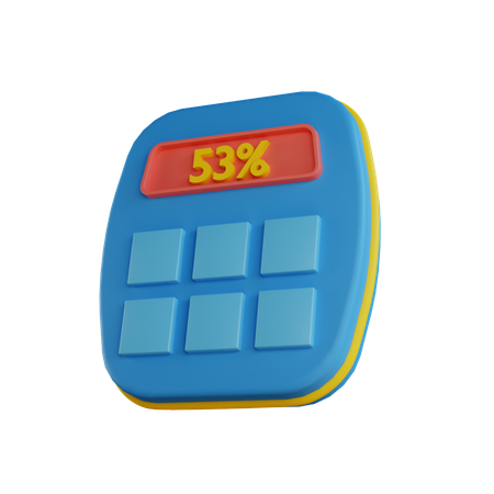 Budgetberechnung  3D Icon