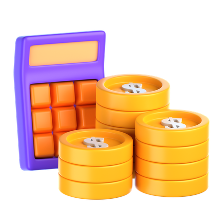 Budgeting  3D Icon