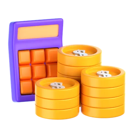 Budgeting  3D Icon