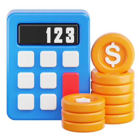 Budgeting  3D Icon