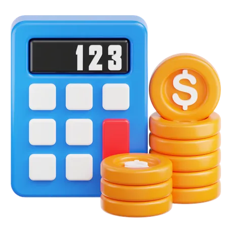 Budgeting  3D Icon