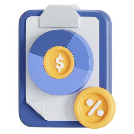 Budgeting  3D Icon