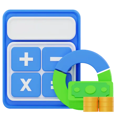 Budgeting  3D Icon