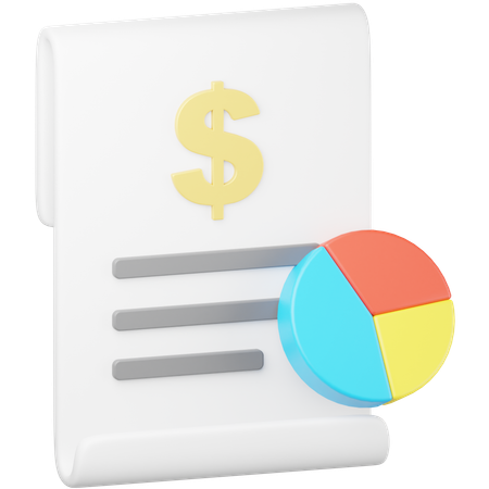 Budgeting  3D Icon