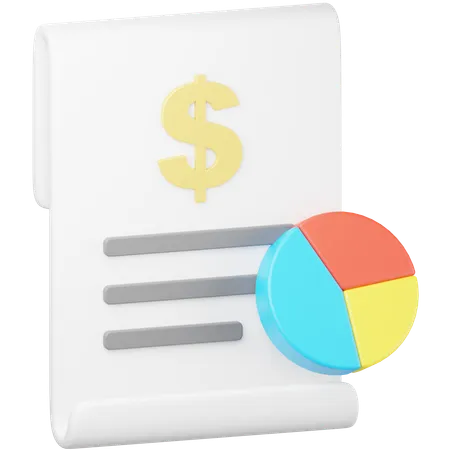 Budgeting  3D Icon