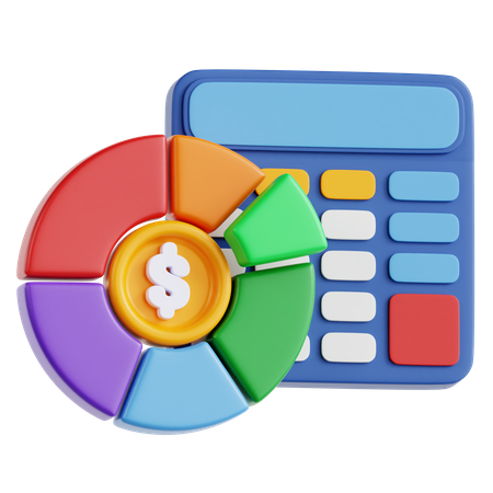 Budgeting  3D Icon