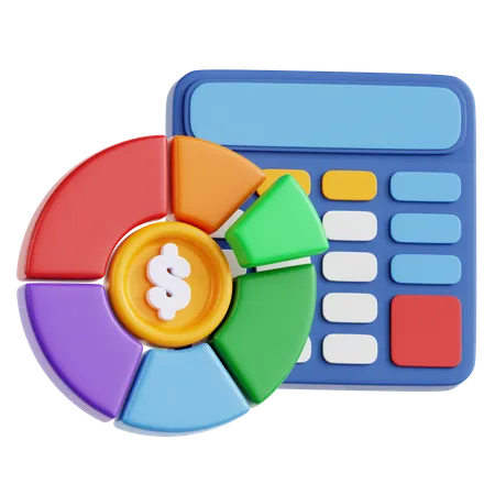 Budgeting  3D Icon