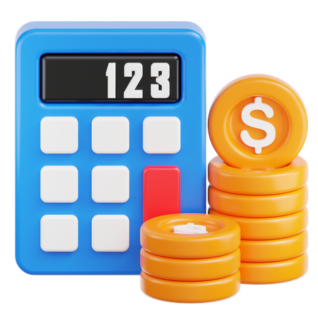 Budgeting  3D Icon