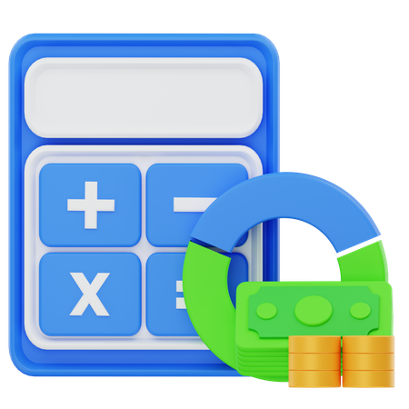 Budgétisation  3D Icon
