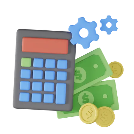 Finanzmanagement  3D Icon