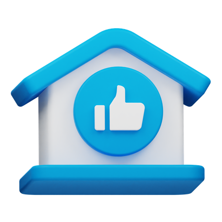 Buena casa  3D Icon