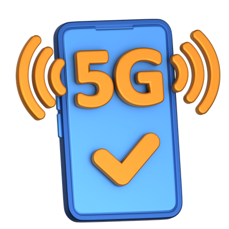 Buena señal 5G  3D Icon