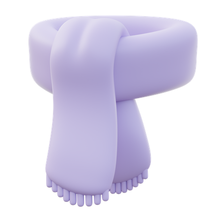 Bufanda de mujer  3D Icon