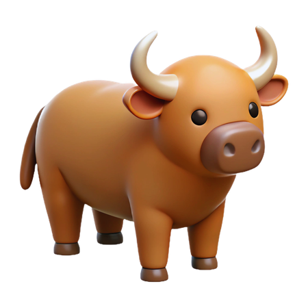 Buffalo  3D Icon