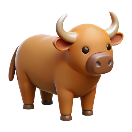 Buffalo  3D Icon