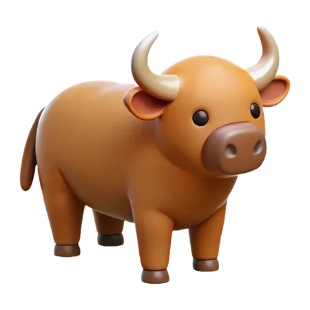 Buffalo  3D Icon