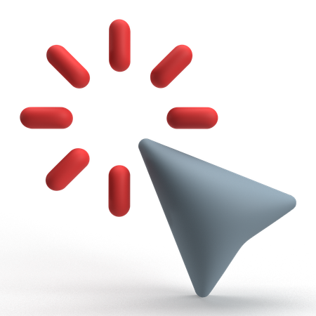 Buffering  3D Icon