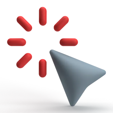 Buffering  3D Icon