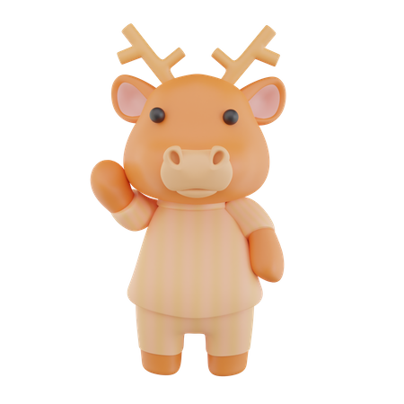 Buffle  3D Icon