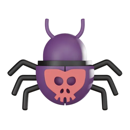 Malware Bug Icon Symbolizing Digital Threats In Cybersecurity Perfect For Tech Concepts And Online Security Designs 3 D Render 3D Icon