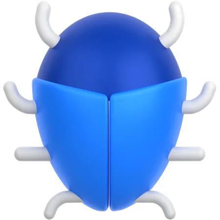 3 D Icon Of Bug Code 3D Icon