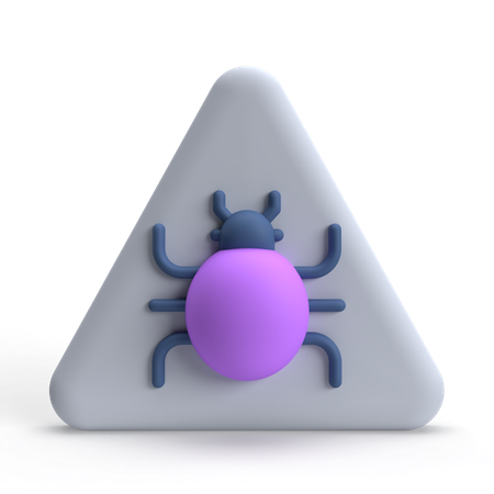 バグ  3D Icon