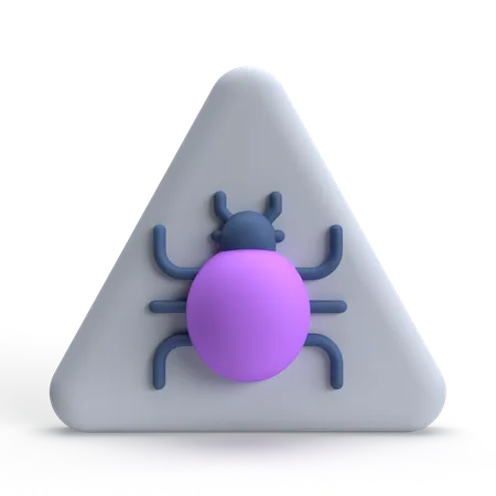 バグ  3D Icon