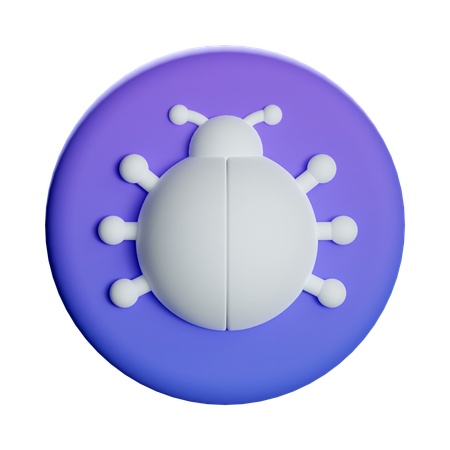 Bug  3D Icon