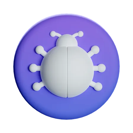 Bug  3D Icon