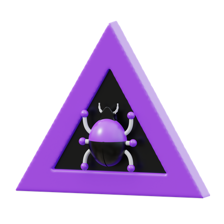 Bug  3D Icon