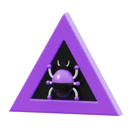 Bug  3D Icon