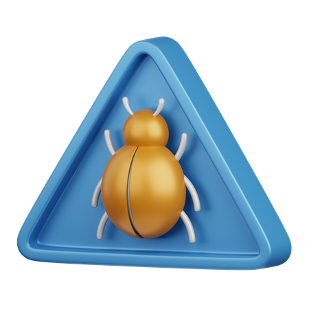 Bug  3D Icon