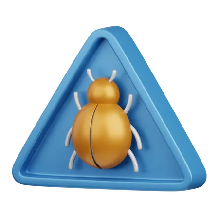 Bug  3D Icon