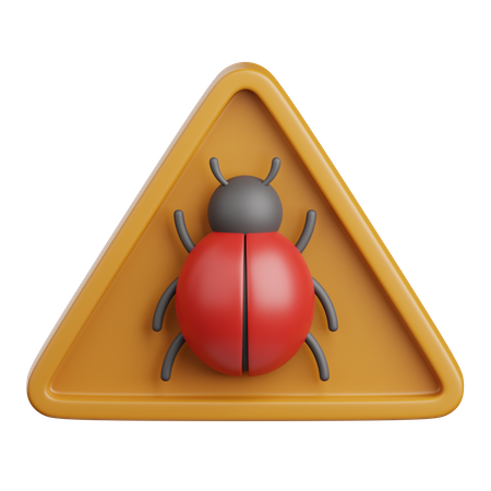 Bug  3D Icon