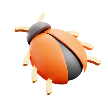 Bug  3D Icon