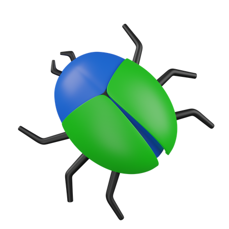 Bug  3D Icon