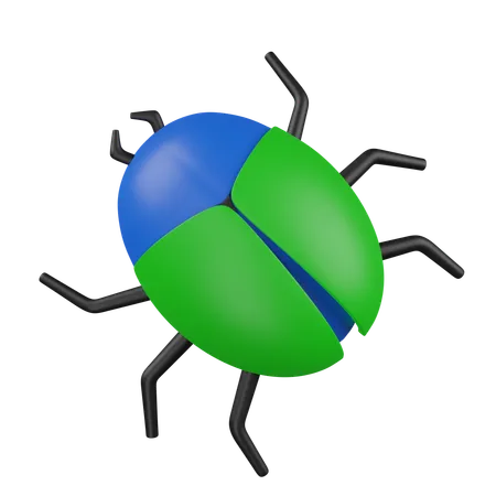 Bug  3D Icon