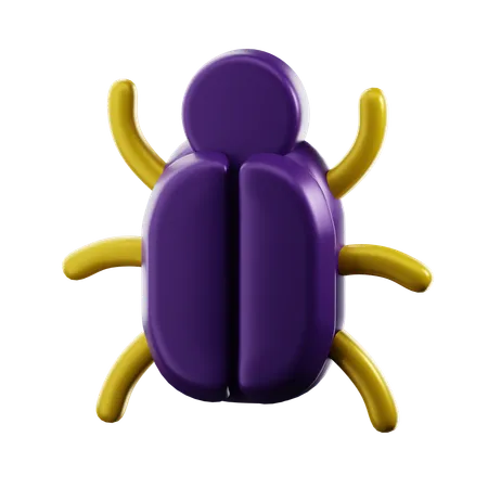 Bug  3D Icon